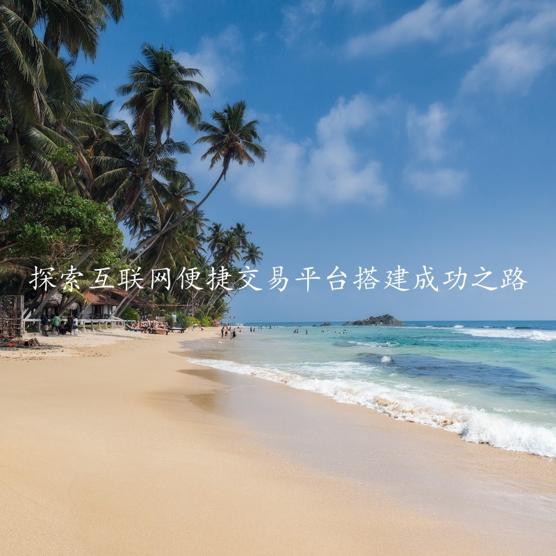 探索互联网便捷交易平台搭建成功之路