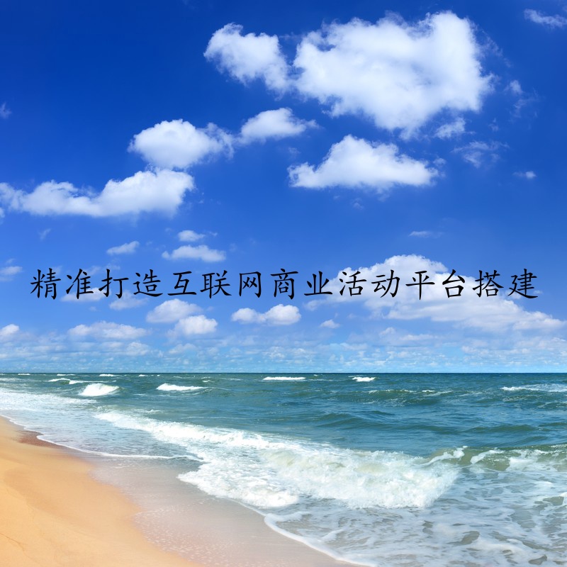 精准打造互联网商业活动平台搭建