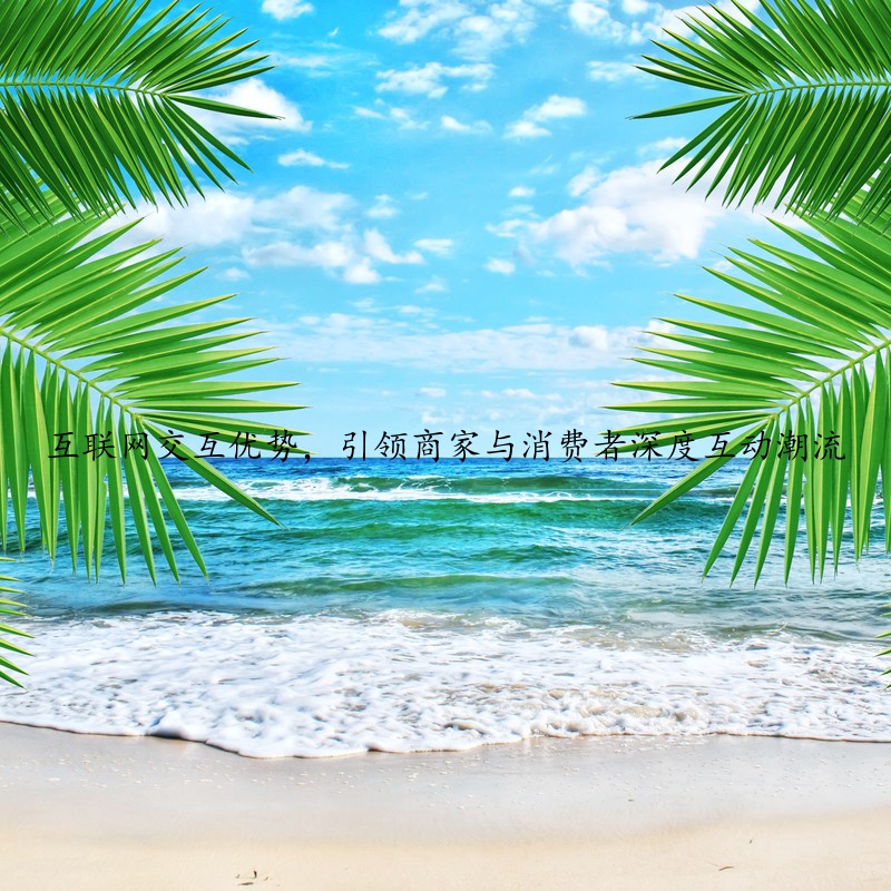 互联网交互优势，引领商家与消费者深度互动潮流