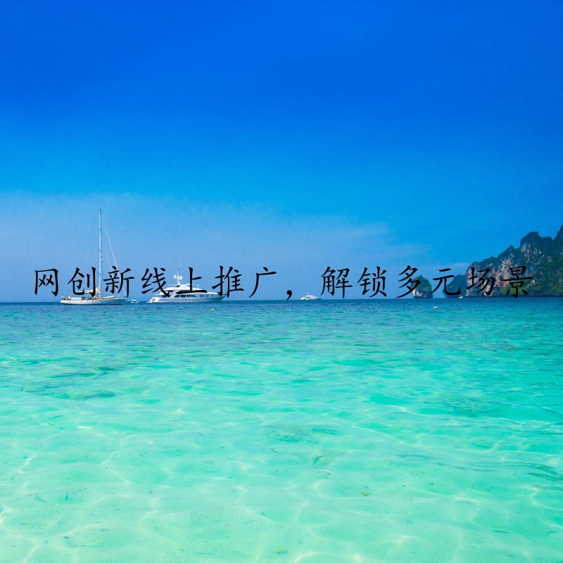 网创新线上推广，解锁多元场景